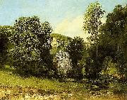 Gustave Courbet The water stream la Breme china oil painting artist